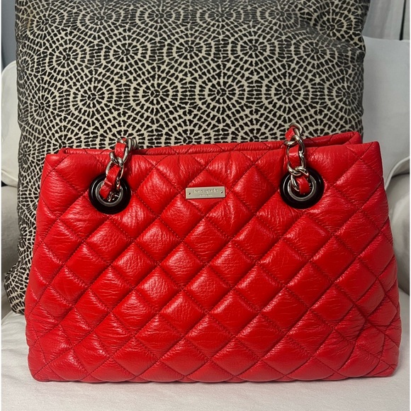 kate spade Handbags - ♠️🎈KATE SPADE QUILTED LEATHER 🎈♠️